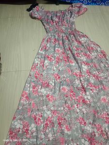 Floral Marigold Dress