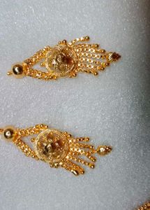 Golden Necklace Set For Women