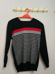 Striped Knit Sweater