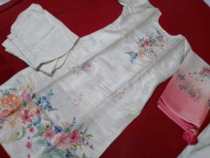 New Silk Partywear Dress