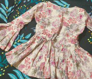 Floral Peplum Top
