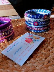 Handcrafted thread Bangles