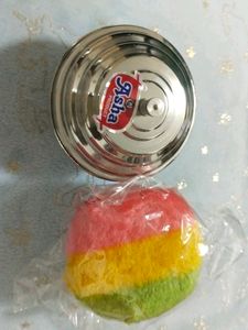 Baby Powder Tin And Sponge