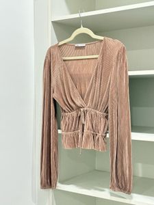 Zara Pleated Blouse 👚