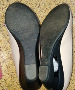 Beige Ladies Belly Shoes