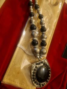 Bohemian Black Neckpiece!