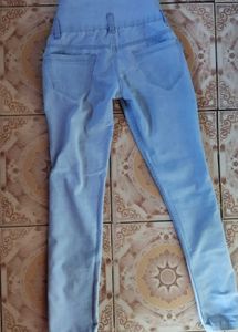 Light Blue High Waisted Jeans