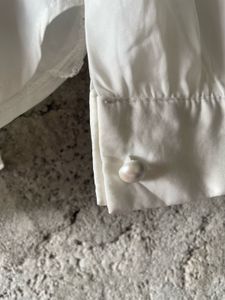 Korean Pearl Detail Shirt