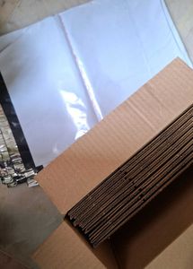 Combo Of Corrugated Box + Shipping Bags