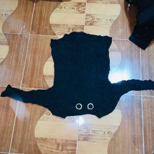 Black Long Sleeve Top
