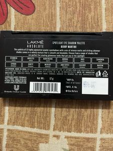 Lakme Eyeshadow Pallet