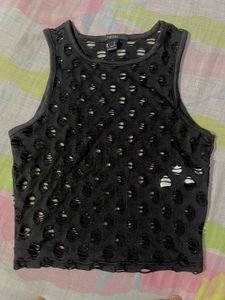 Forever 21 Black Crop Top ❌No Negotiation