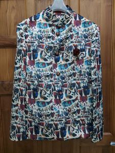 Printed Ethnic Jacket