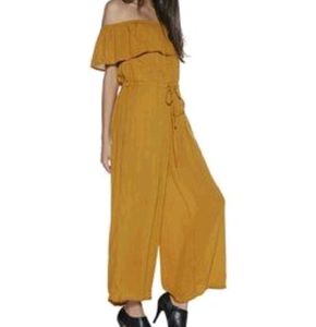 Westside Mustard Jumpsuit