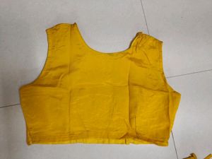 Yellow Handwork 3pec For Wedding