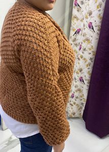 Crochet Knit Cardigan