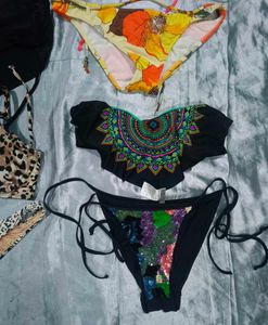 Combo Of 4 👙 Bikini Tops