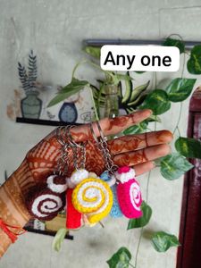Crochet Candy Keychain Set