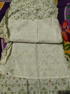 Green Kurta &amp; plazo Set