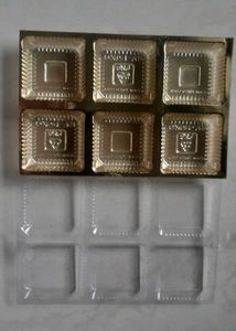 Chocolate packing trays- 3 nos
