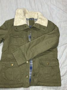 army green jacket
