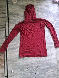 Burgundy Hoodie