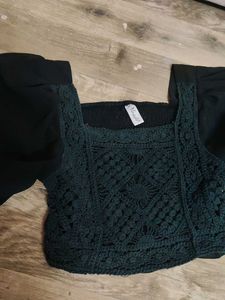 Crochet Lace Crop Top
