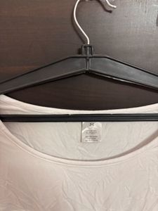 White Cropped T-Shirt
