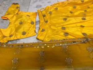 Yellow Lehenga Choli Set