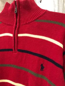 Polo Striped Pullover