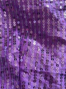 Purple sequence Blouse (NEW)