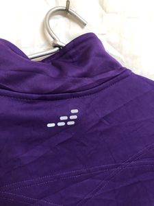 PURPLE long Sleeve t-shirt Jacket
