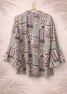 Boho Chic Printed Top