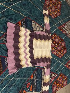 Missoni Style Chevron Knit Dress