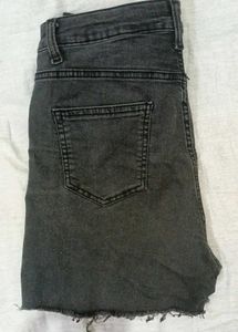 Charcoal Black Shorts