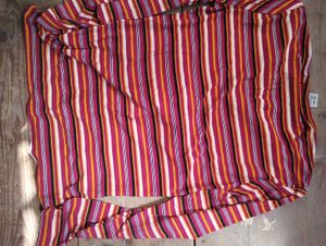 Striped Tie-Front Top