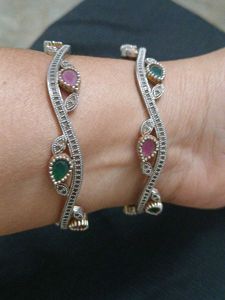 American diamond (AD) Bangles