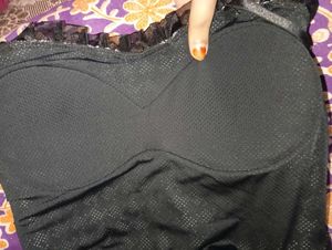 Unused Houndstooth Corset Top