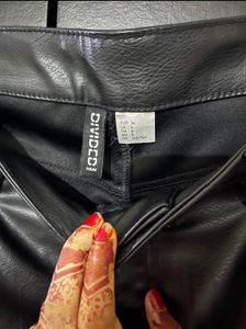 H&amp;M Black Leather Pant 🖤