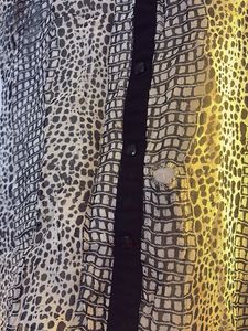 Sleeveless Print Blouse