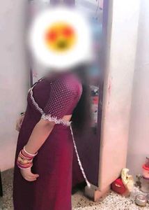 Maroon Embellished Saree