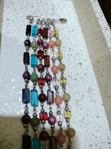 Combo of 6 Different Colored Beaded Bracelets
