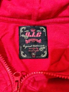 Pink Sleeveless Hoodie