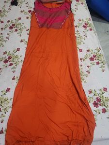 Orange Dress
