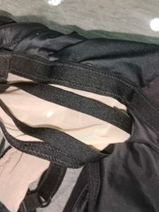 Black Bra with Strappy Detail