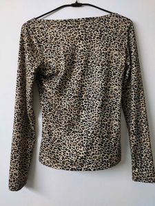 A leopard print top