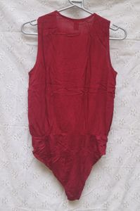 MAROON BODYSUIT