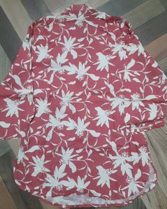 Floral Print 3/4 Sleeve Top