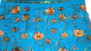 Beautiful Saree With Pretty Blouse