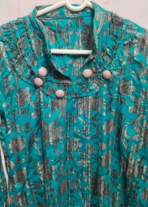 Sea Green Top